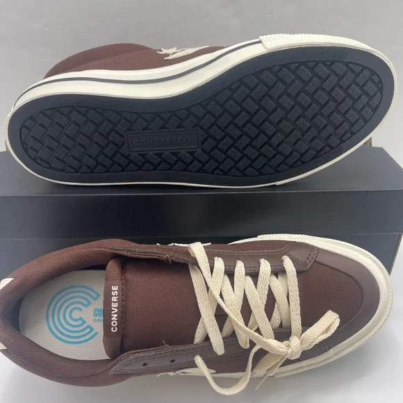 CONVERSE Men’s A13222F
 SPORT CASUAL OX TOTALLY FUDGED/NATURAL IVORY Sneakers - Picture 3 of 16